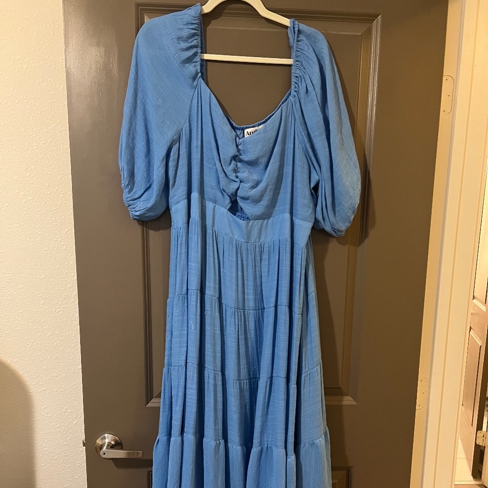 Arula Blue Maxi Dress